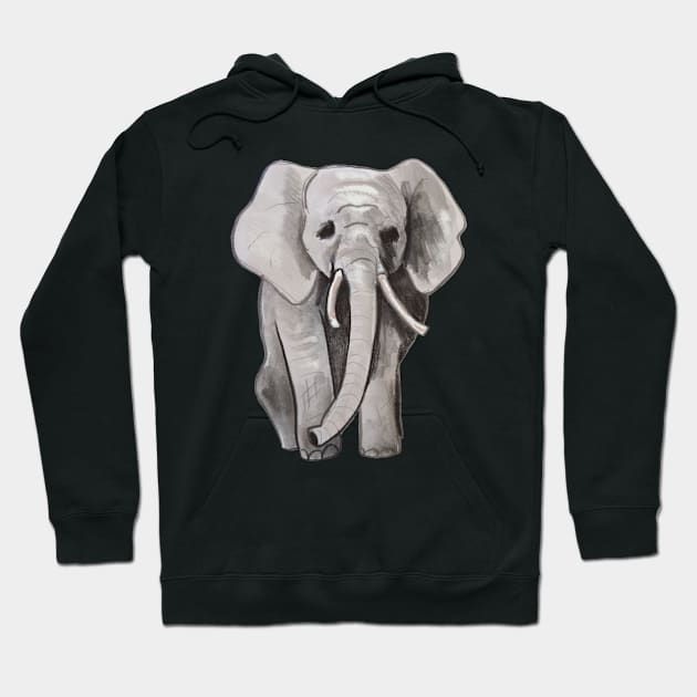 Elephant Hoodie by shehitsback